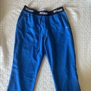 Blue Grey’s Anatomy scrub pants
